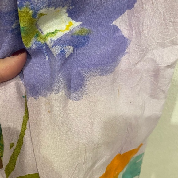 JAMS WORLD Floral Watercolor Print Midi Dress Size Small VGUC - Picture 3 of 4